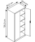 Stahlschrank 8922-00 S10551 lichtgrau 93,0 x 60,0 x 195,0 cm, aufgebaut